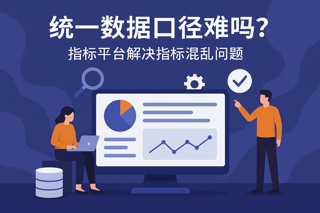 统一数据口径难吗？指标平台解决指标混乱问题