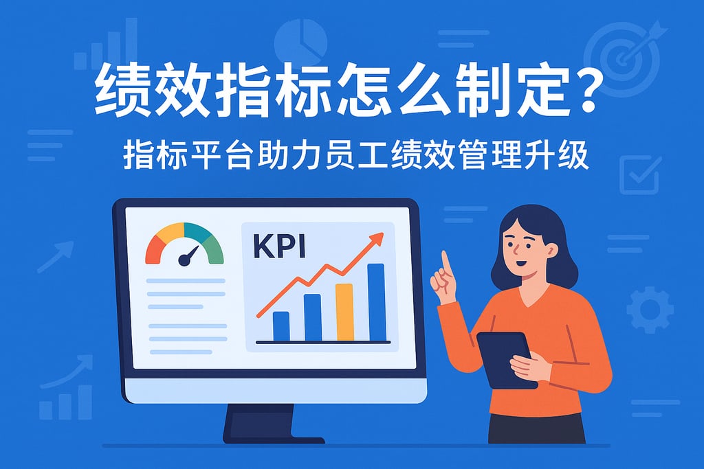 绩效指标怎么制定？指标平台助力员工绩效管理升级