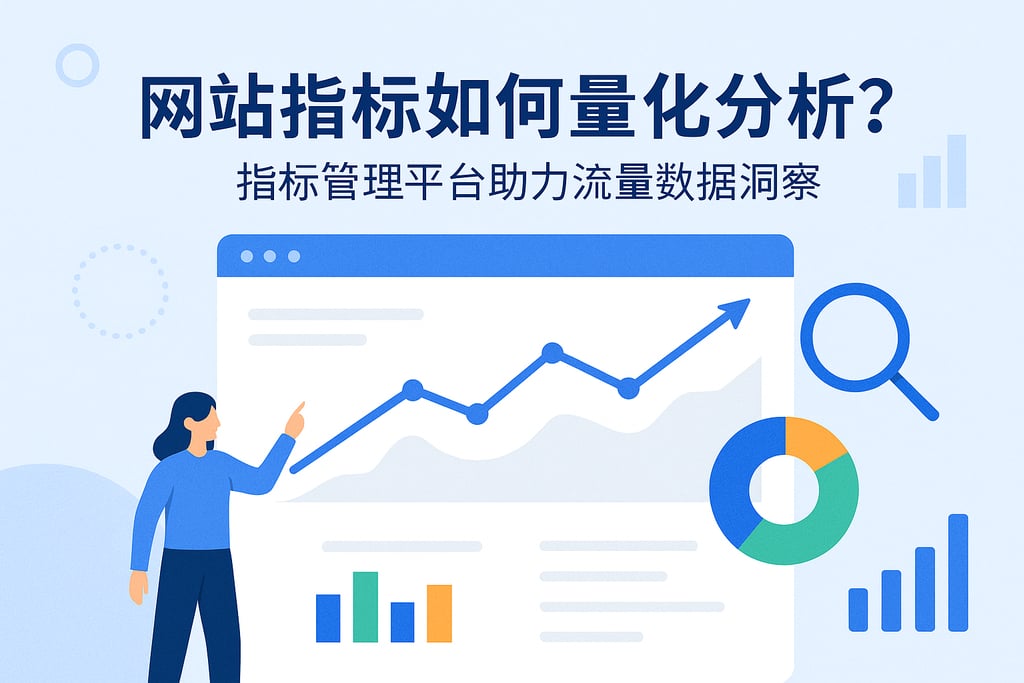 网站指标如何量化分析？指标管理平台助力流量数据洞察