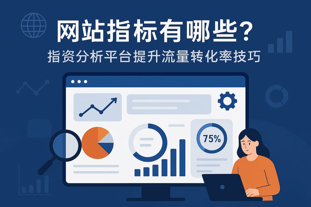 网站指标有哪些？指标分析平台提升流量转化率技巧
