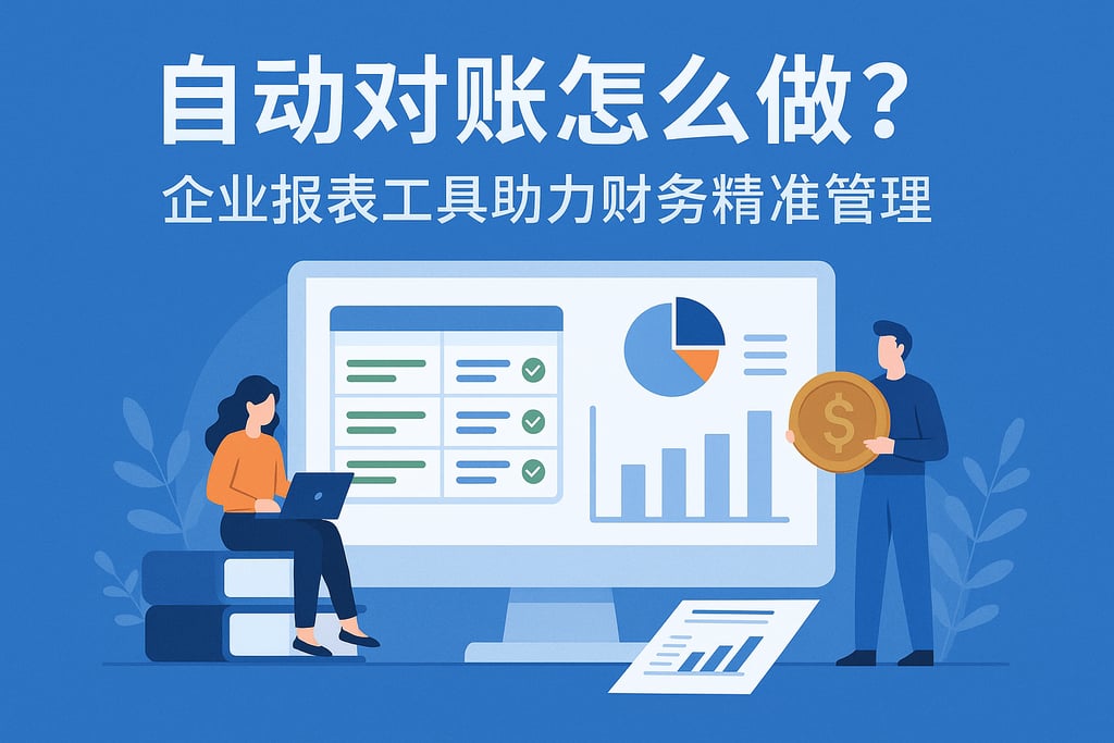 自动对账怎么做？企业报表工具助力财务精准管理