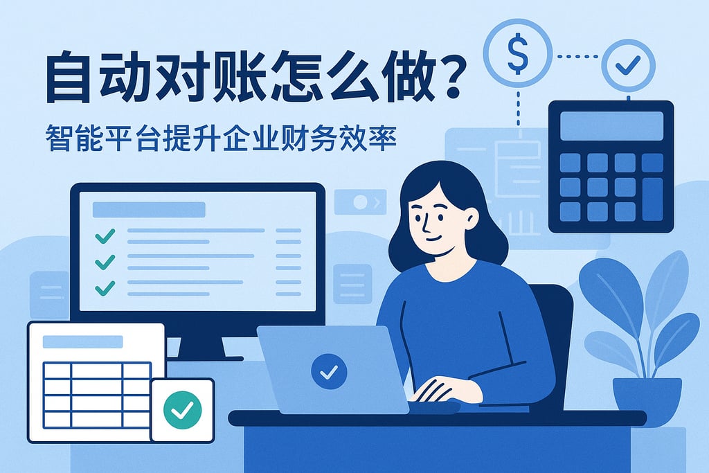 自动对账怎么做？智能平台提升企业财务效率