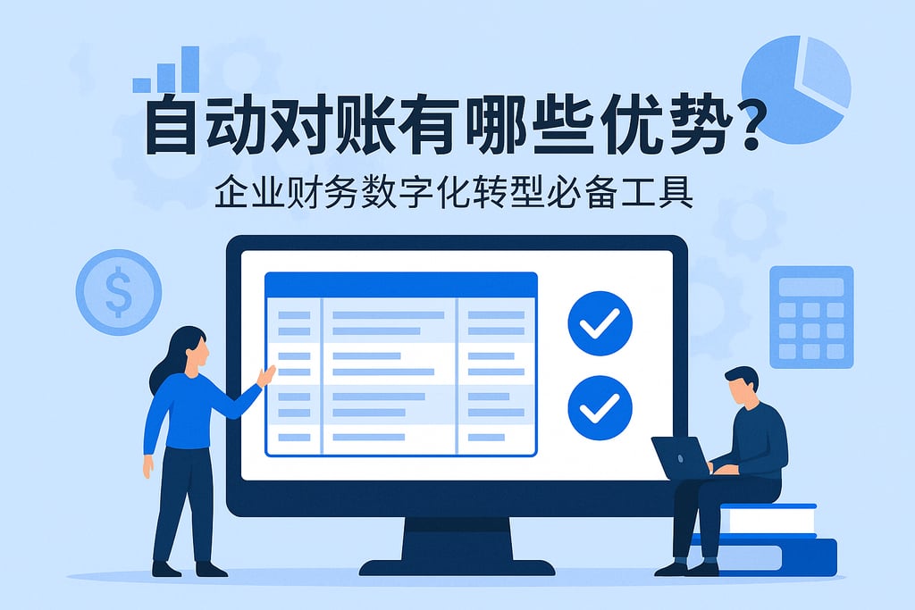 自动对账有哪些优势？企业财务数字化转型必备工具