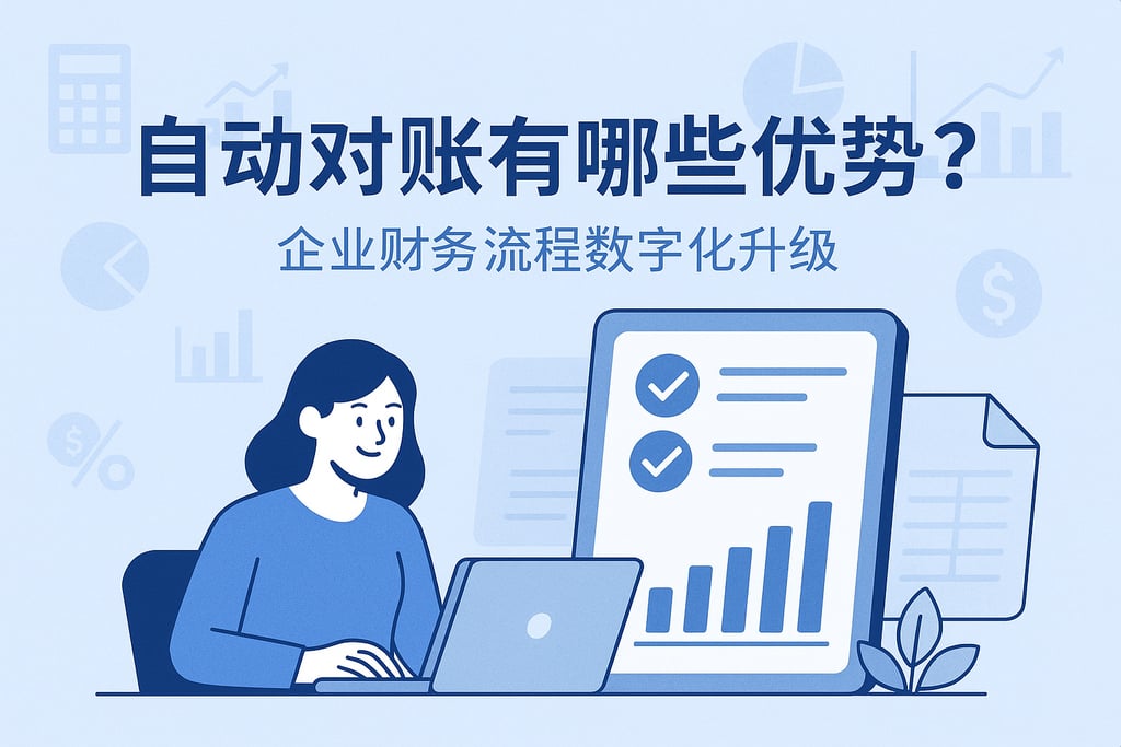 自动对账有哪些优势？企业财务流程数字化升级