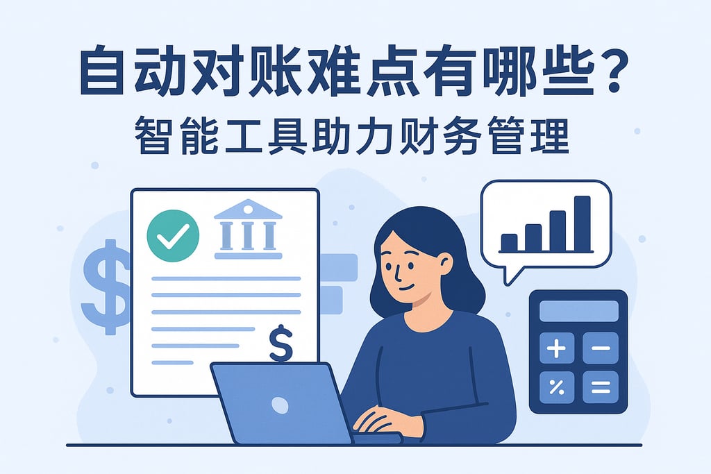 自动对账难点有哪些？智能工具助力财务管理