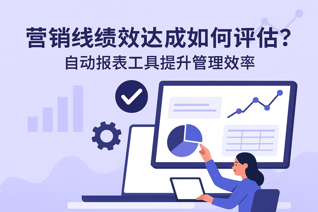 营销线绩效达成如何评估？自动报表工具提升管理效率