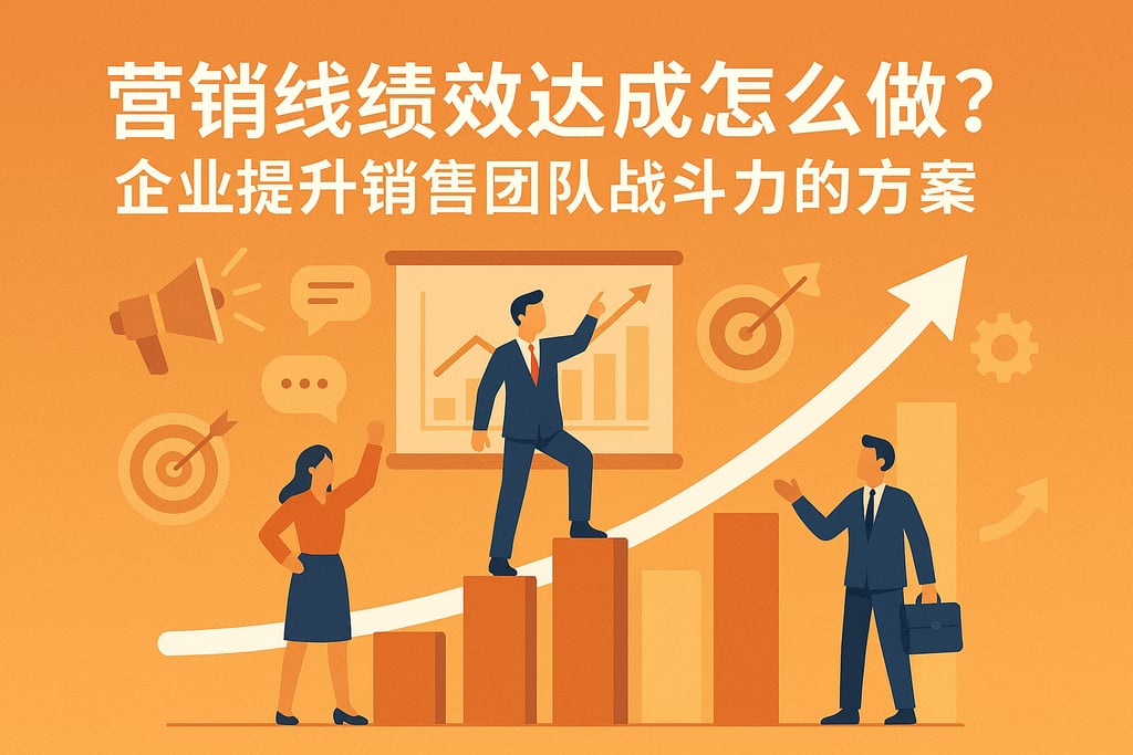 营销线绩效达成怎么做？企业提升销售团队战斗力的方案