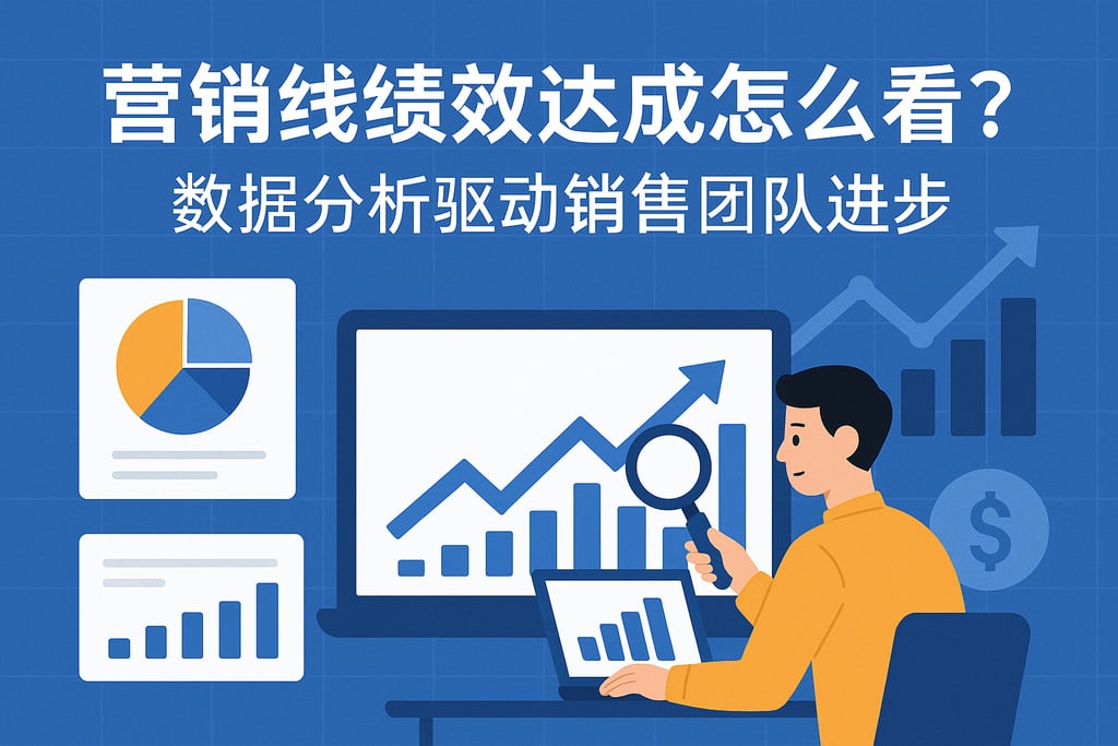 营销线绩效达成怎么看？数据分析驱动销售团队进步