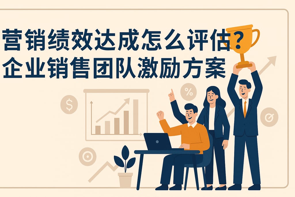 营销线绩效达成怎么评估？企业销售团队激励方案