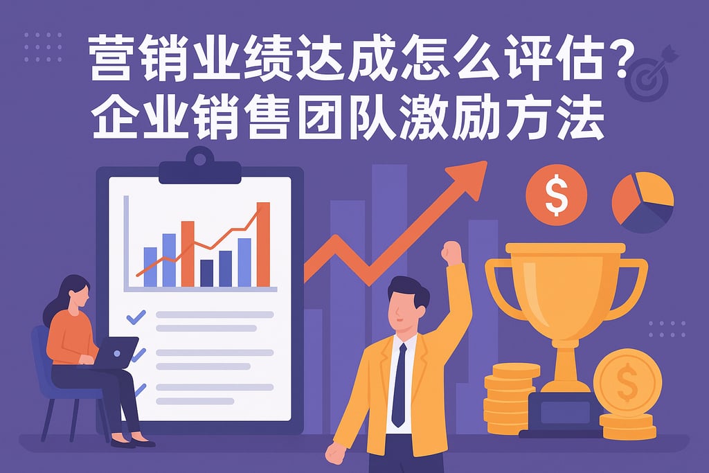 营销线绩效达成怎么评估？企业销售团队激励方法