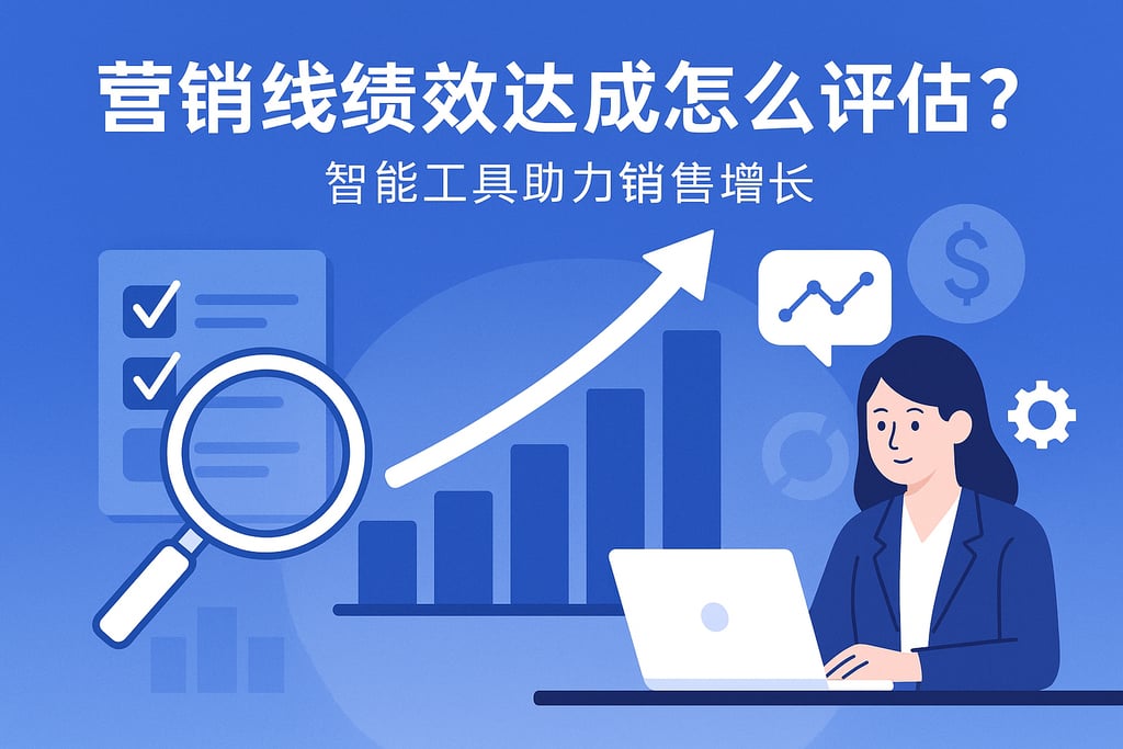 营销线绩效达成怎么评估？智能工具助力销售增长