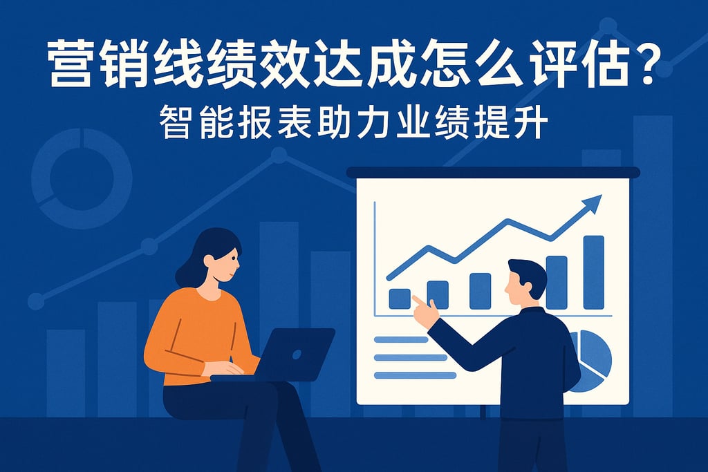 营销线绩效达成怎么评估？智能报表助力业绩提升