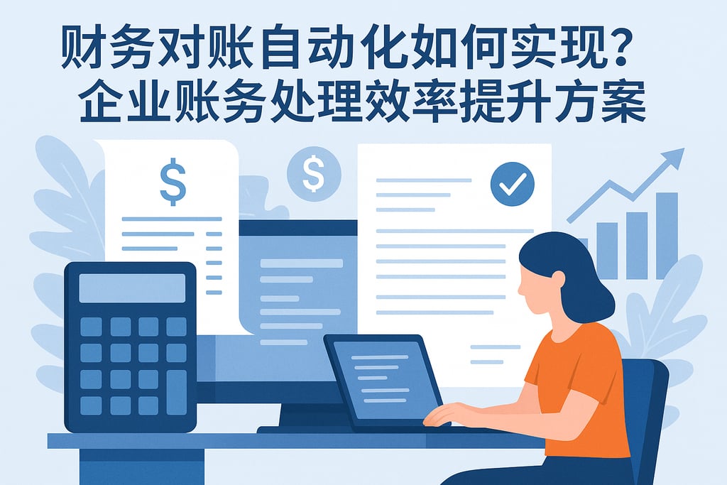 财务对账自动化如何实现？企业账务处理效率提升方案