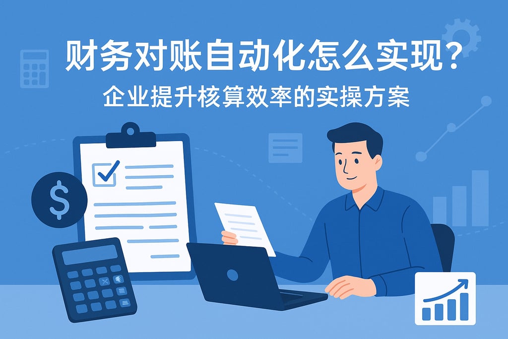 财务对账自动化怎么实现？企业提升核算效率的实操方案