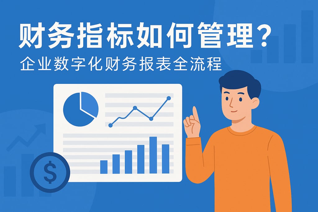 财务指标如何管理？企业数字化财务报表全流程