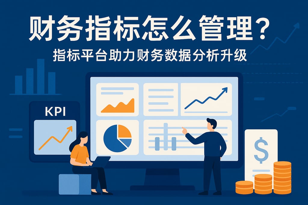 财务指标怎么管理？指标平台助力财务数据分析升级