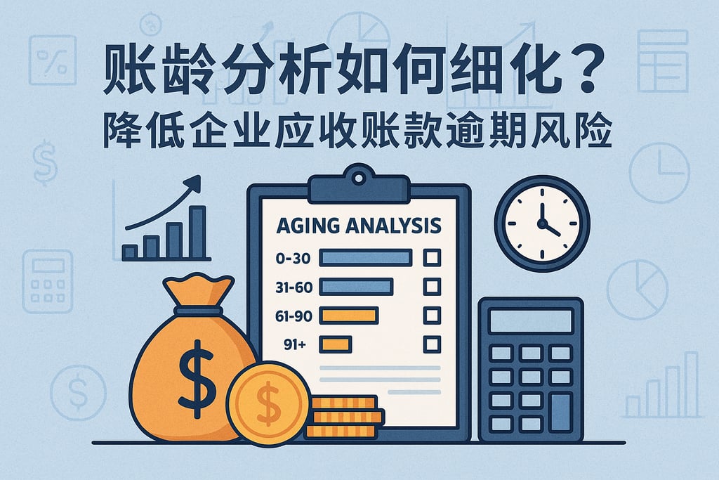 账龄分析如何细化？降低企业应收账款逾期风险