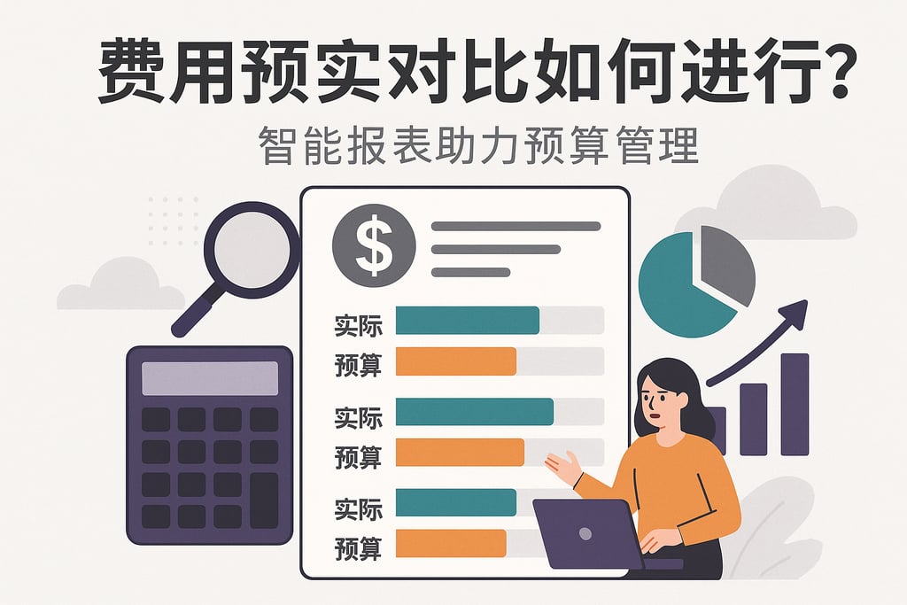费用预实对比如何进行？智能报表助力预算管理