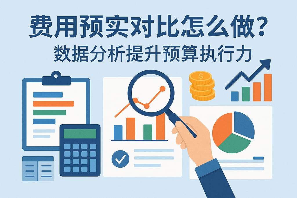 费用预实对比怎么做？数据分析提升预算执行力