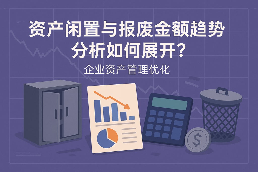 资产闲置与报废金额趋势分析如何展开？企业资产管理优化