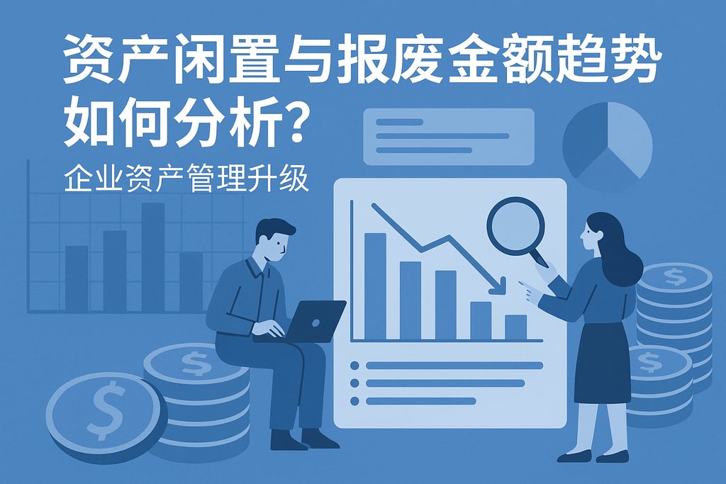 资产闲置与报废金额趋势如何分析？企业资产管理升级