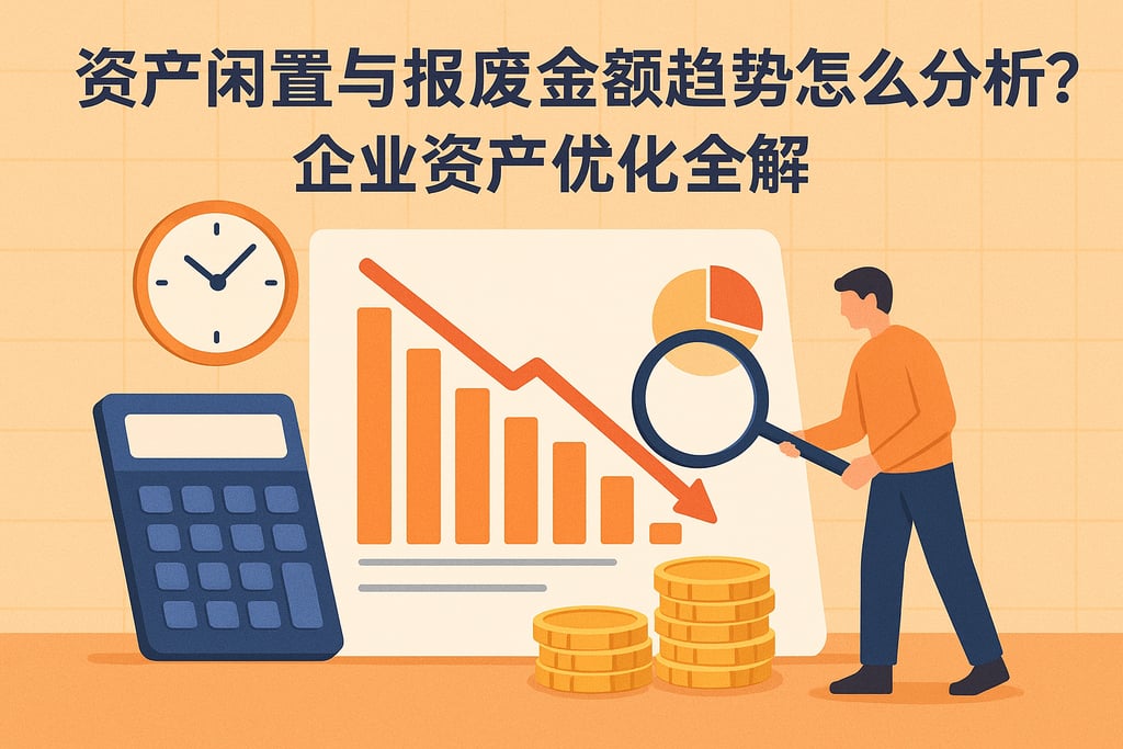 资产闲置与报废金额趋势怎么分析？企业资产优化全解