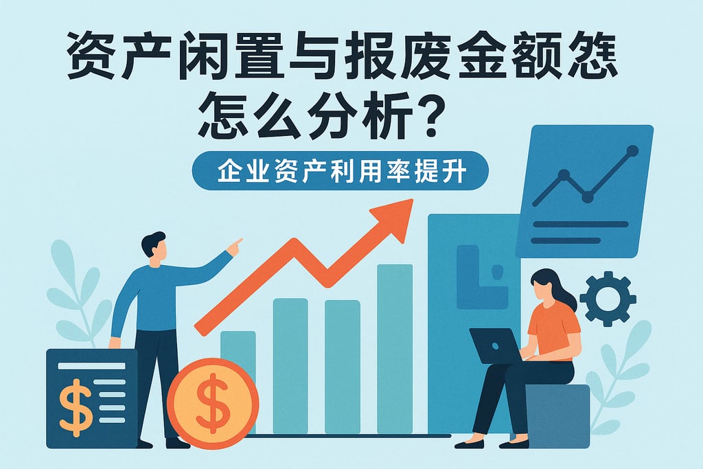 资产闲置与报废金额趋势怎么分析？企业资产利用率提升