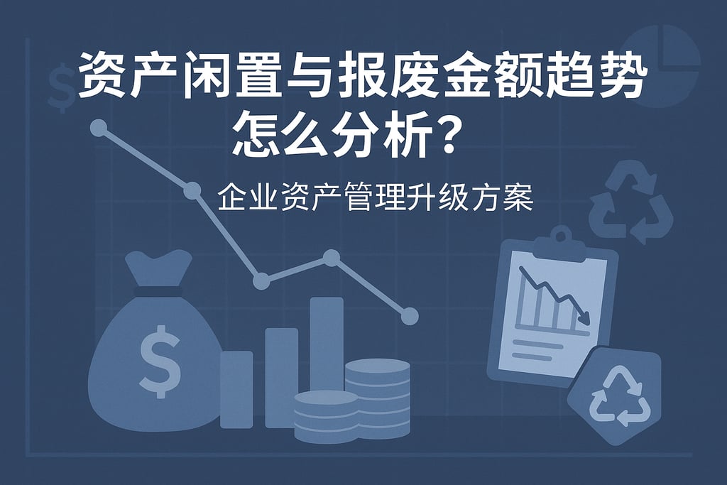 资产闲置与报废金额趋势怎么分析？企业资产管理升级方案