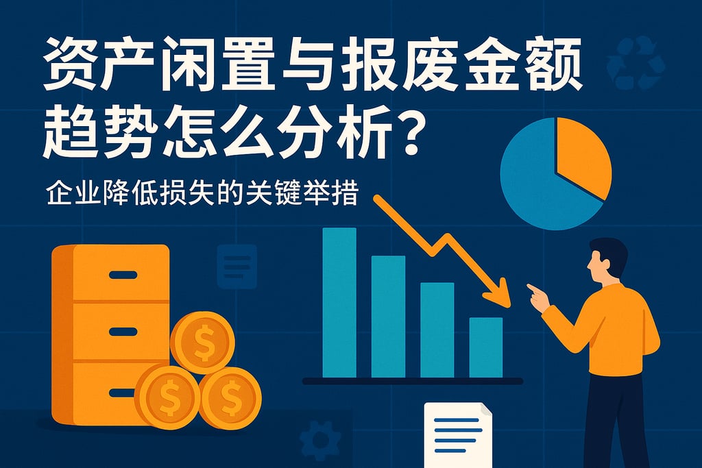 资产闲置与报废金额趋势怎么分析？企业降低损失的关键举措