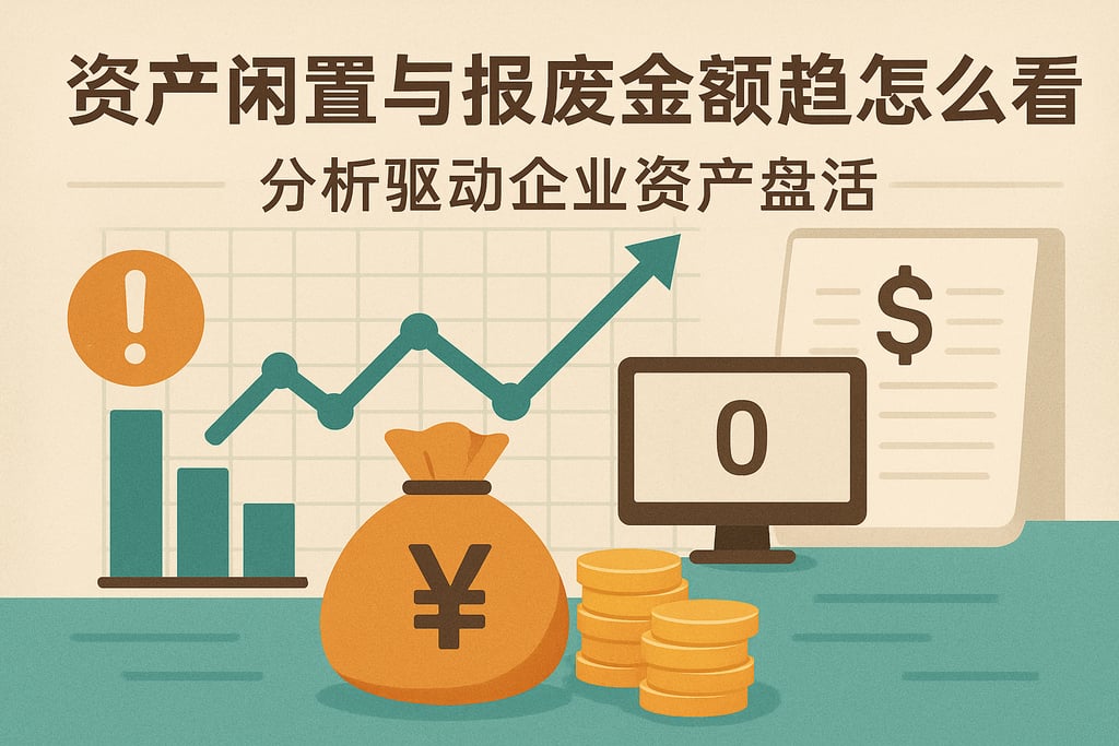 资产闲置与报废金额趋势怎么看？分析驱动企业资产盘活