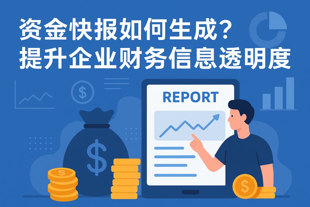 资金快报如何生成？提升企业财务信息透明度