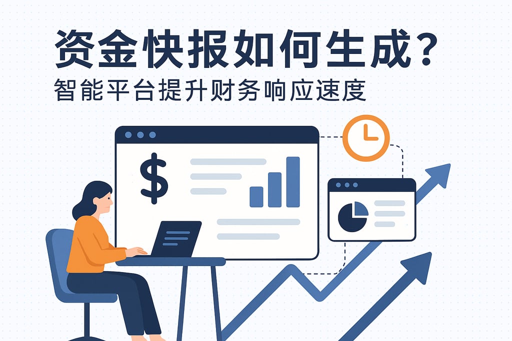 资金快报如何生成？智能平台提升财务响应速度