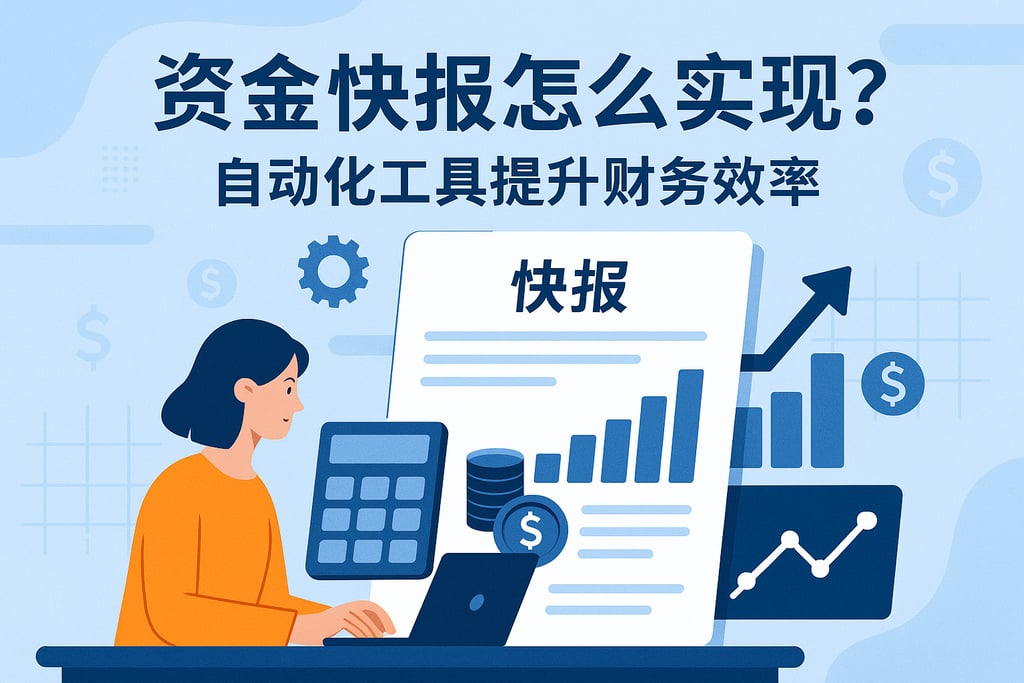资金快报怎么实现？自动化工具提升财务效率