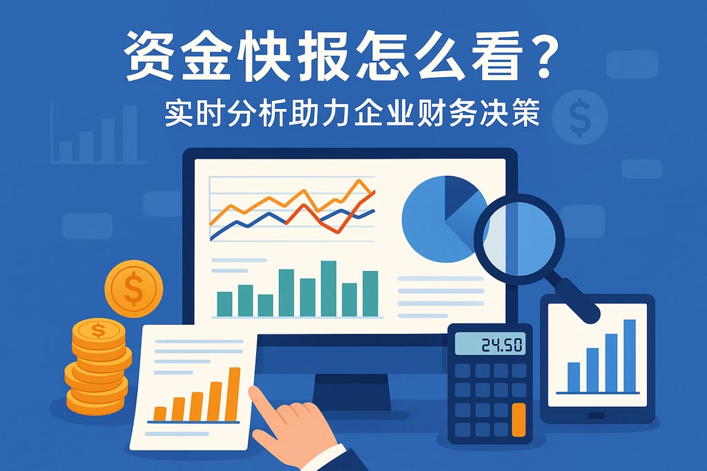 资金快报怎么看？实时分析助力企业财务决策
