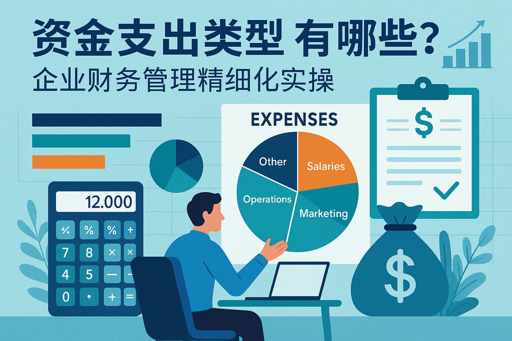 资金支出类型分析有哪些？企业财务管理精细化实操