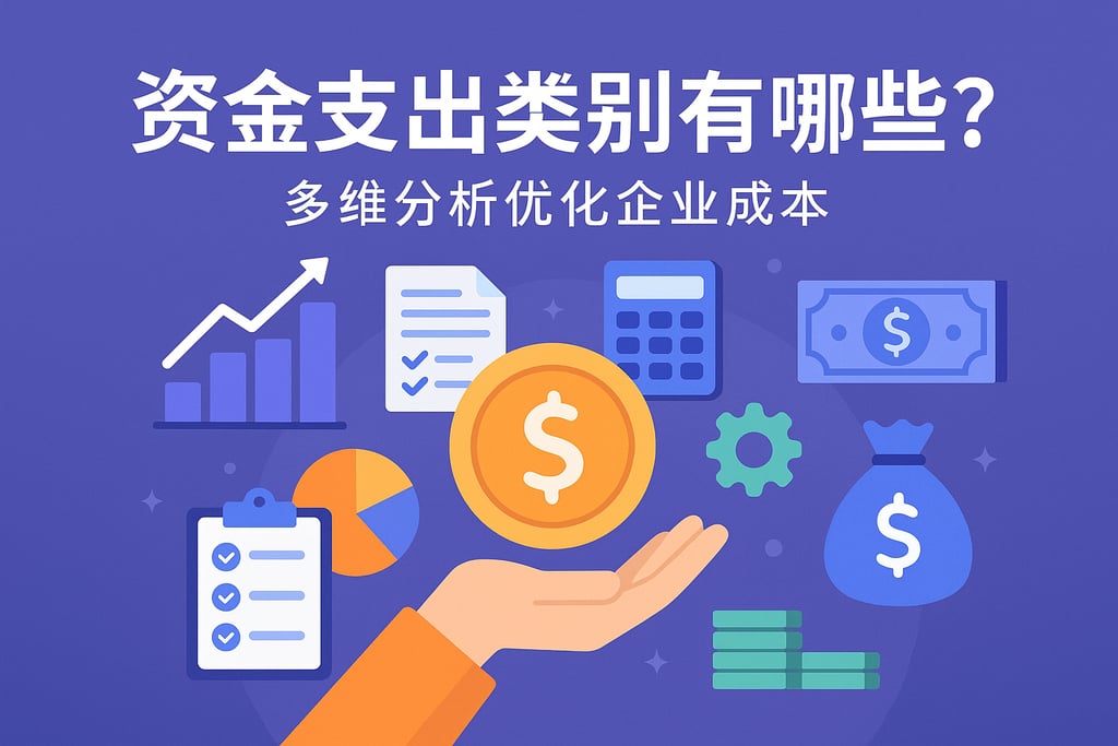 资金支出类型有哪些？多维分析优化企业成本