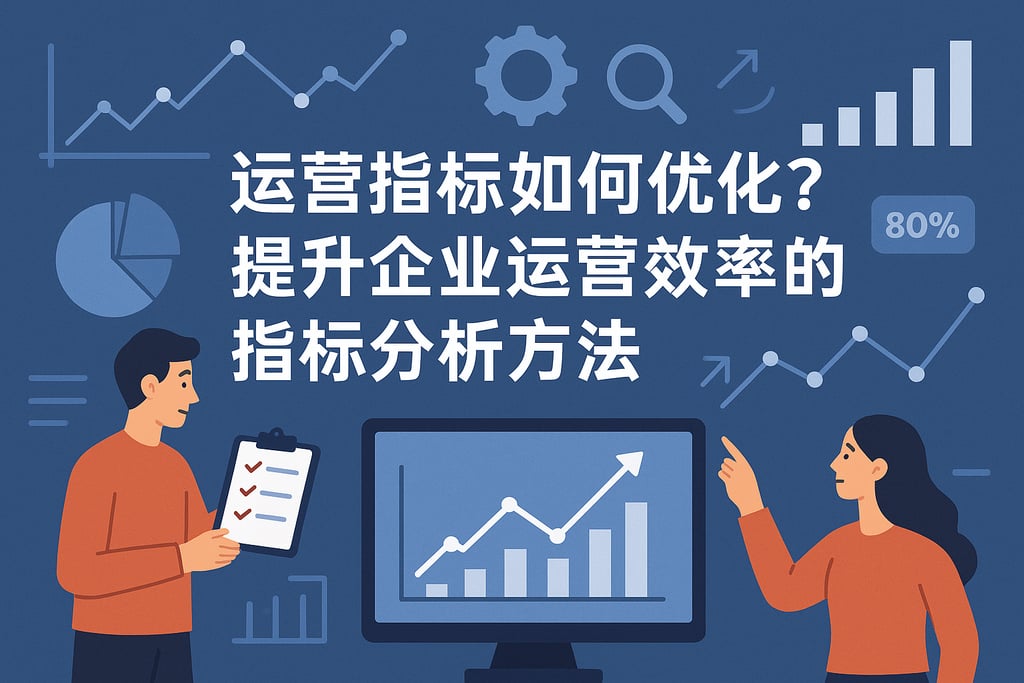 运营指标如何优化？提升企业运营效率的指标分析方法