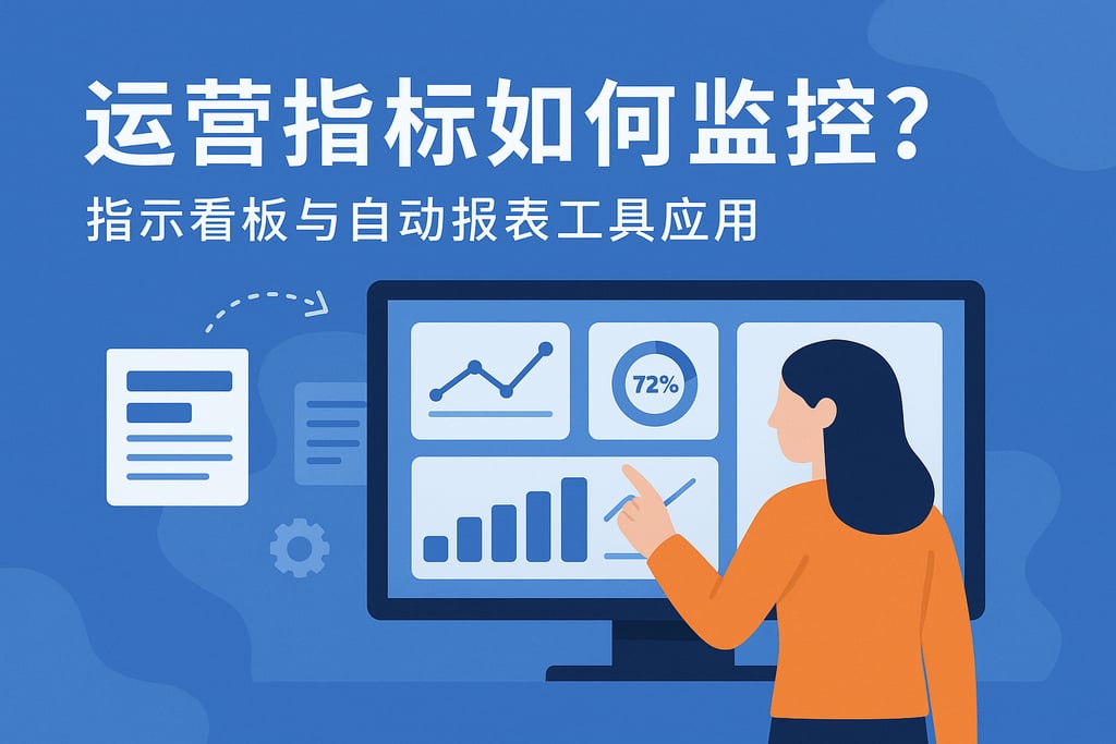 运营指标如何监控？指标看板与自动报表工具应用