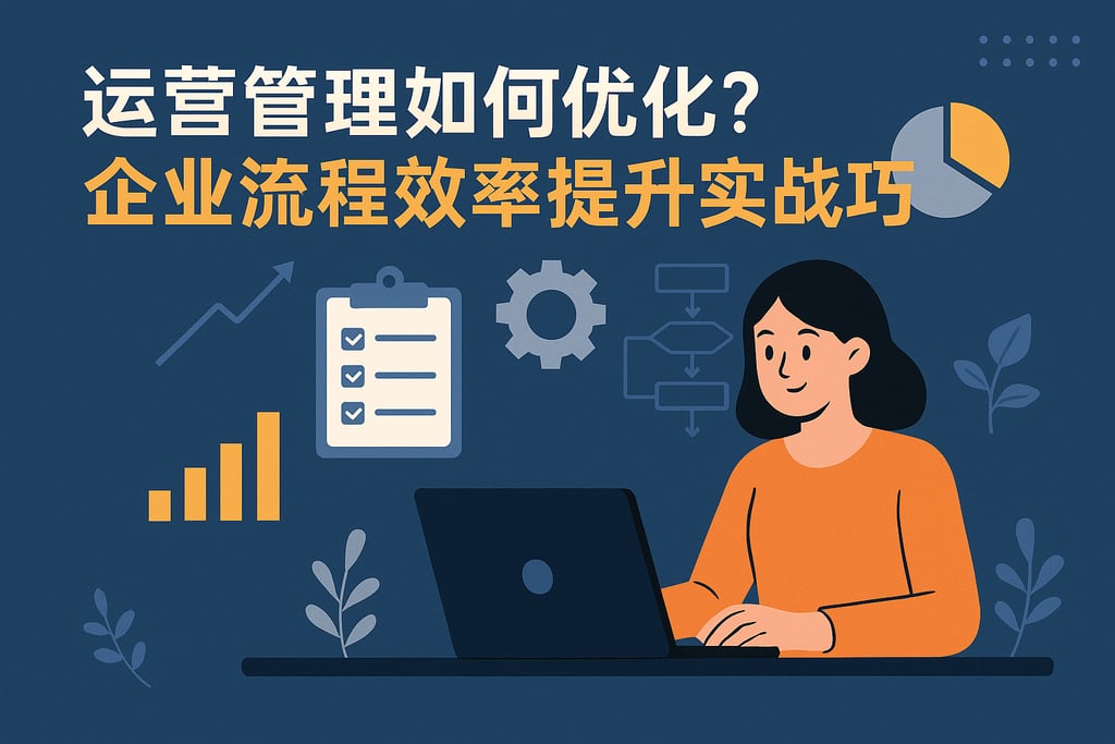 运营管理如何优化？企业流程效率提升实战技巧