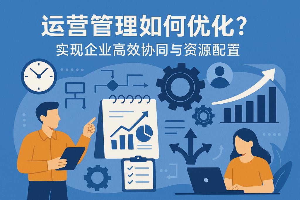 运营管理如何优化？实现企业高效协同与资源配置
