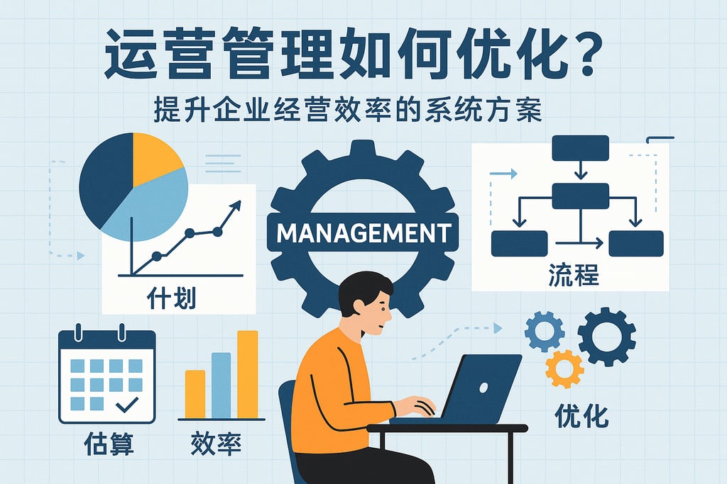 运营管理如何优化？提升企业经营效率的系统方案