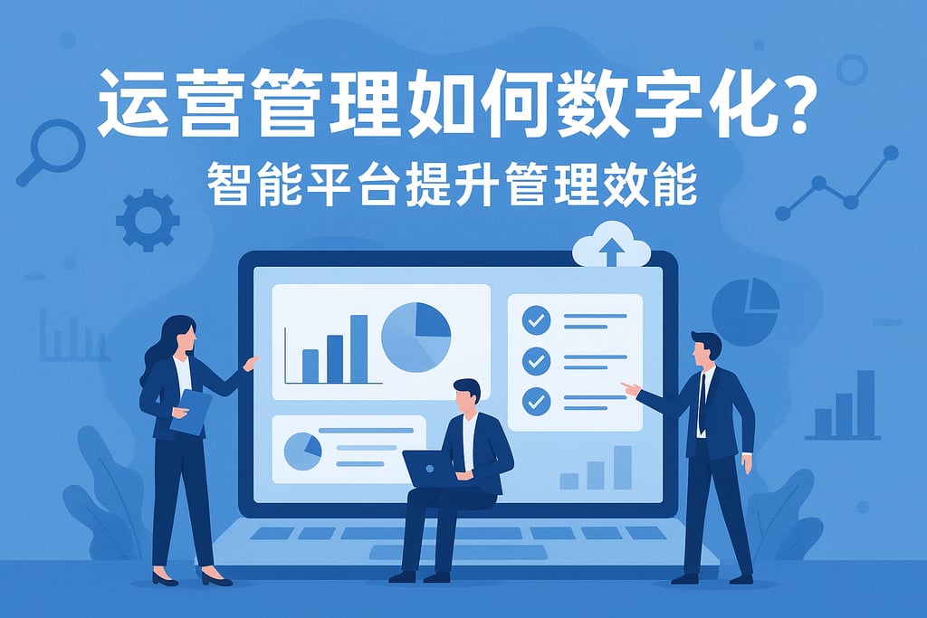 运营管理如何数字化？智能平台提升管理效能