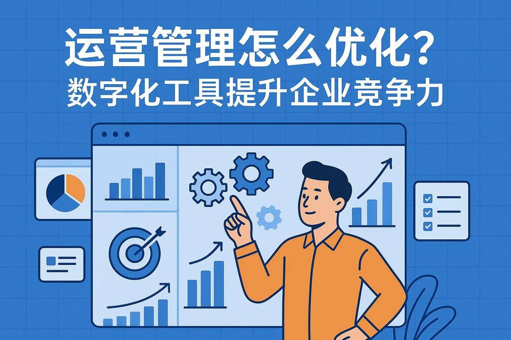 运营管理怎么优化？数字化工具提升企业竞争力