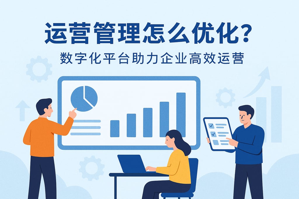 运营管理怎么优化？数字化平台助力企业高效运营