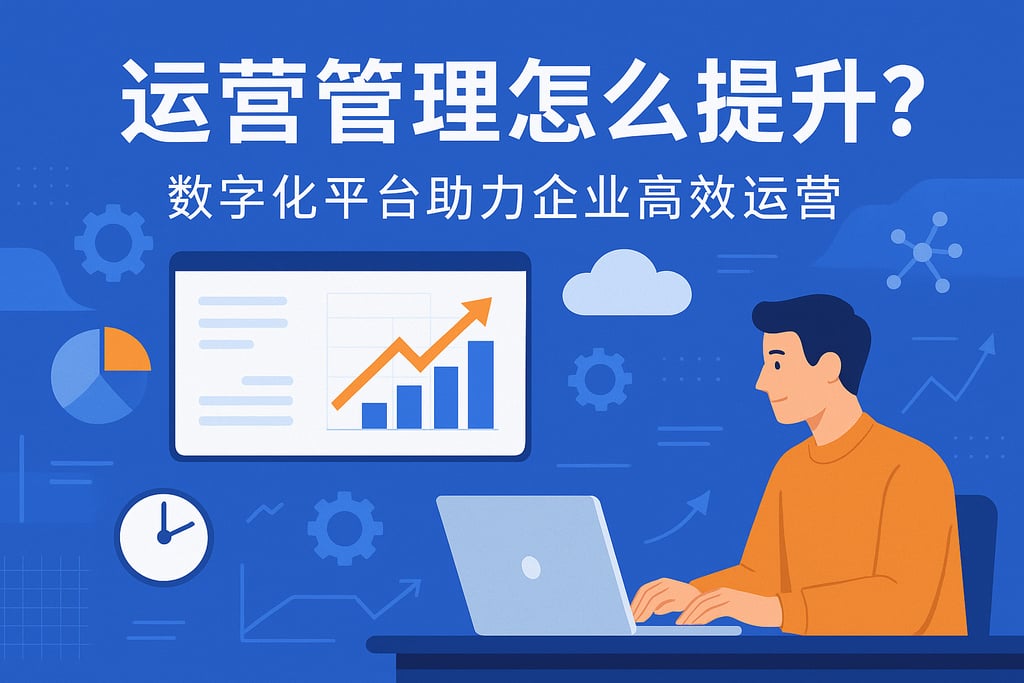 运营管理怎么提升？数字化平台助力企业高效运营