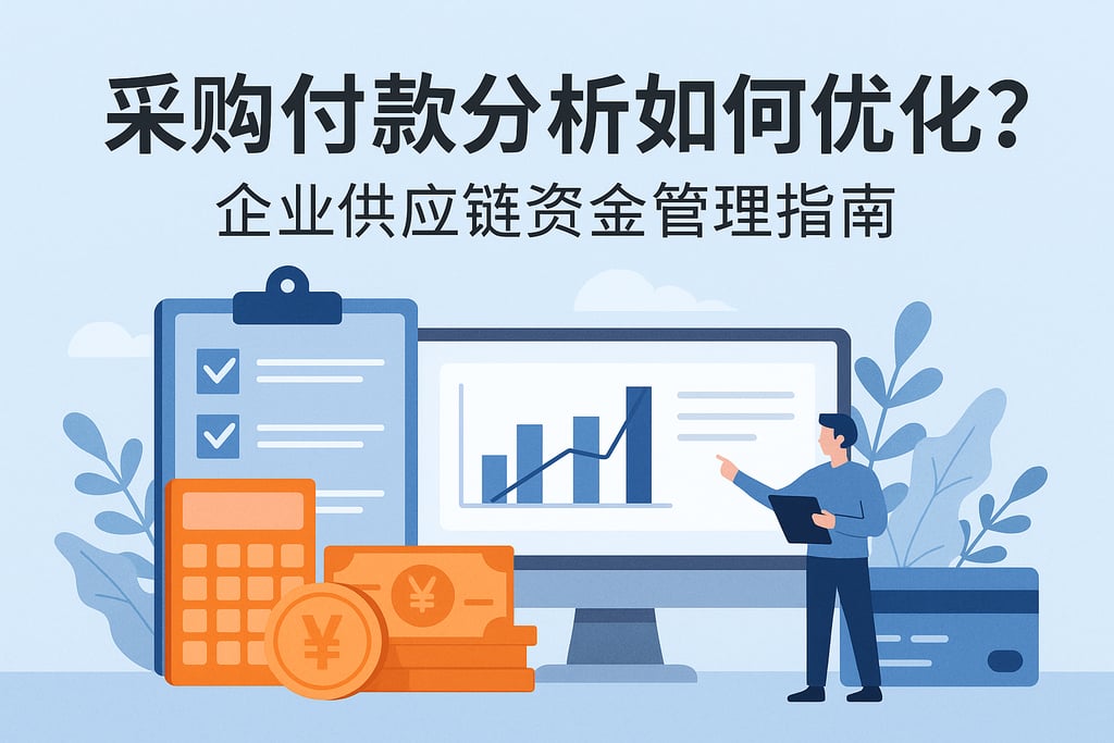 采购付款分析如何优化？企业供应链资金管理指南