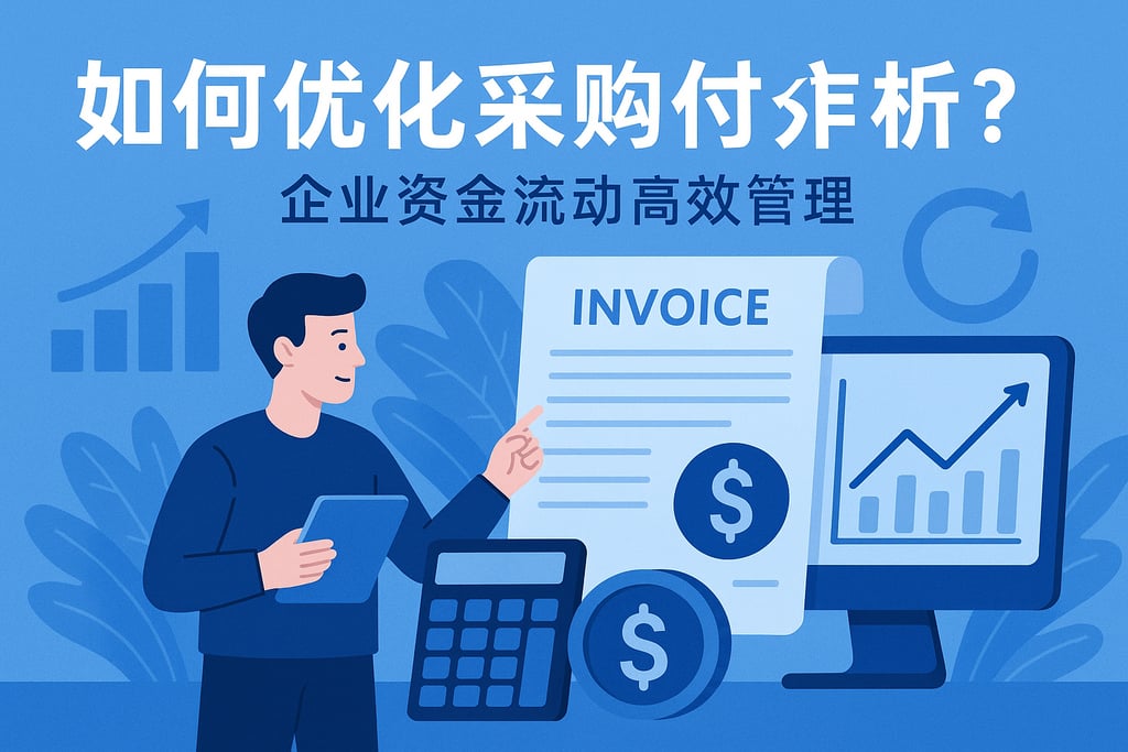 采购付款分析如何优化？企业资金流动高效管理