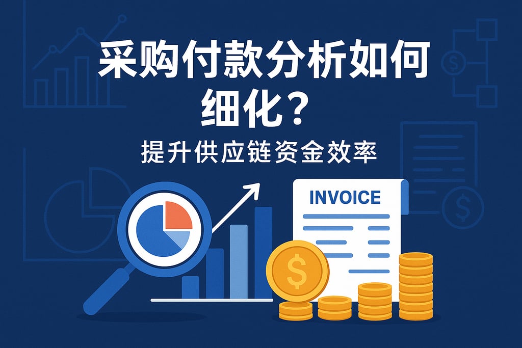 采购付款分析如何细化？提升供应链资金效率