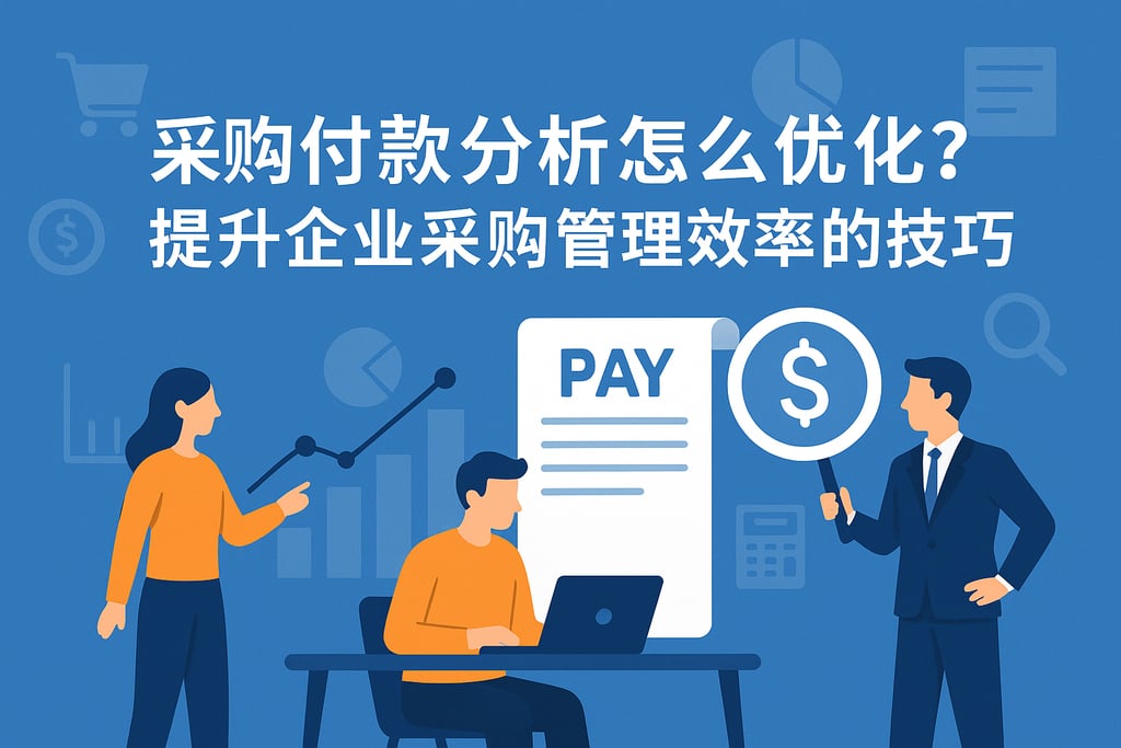 采购付款分析怎么优化？提升企业采购管理效率的技巧