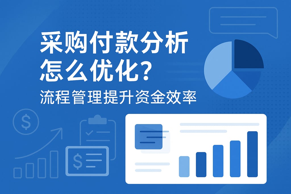 采购付款分析怎么优化？流程管理提升资金效率